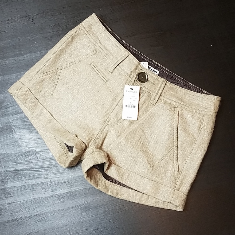 Express - Glitter Dress Shorts